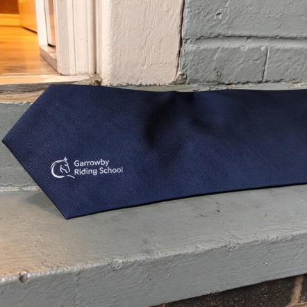 Branded ties with logo