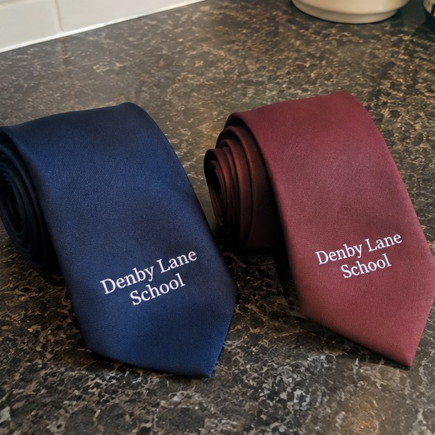 Custom ties — customer photo