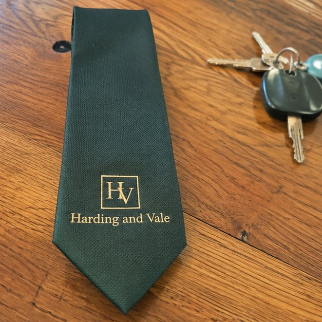 Personalized ties — customer photo